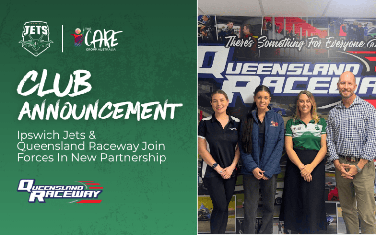 IPSWICH JETS AND QUEENSLAND RACEWAY JOIN FORCES